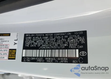 JTDACAAU7R3016159